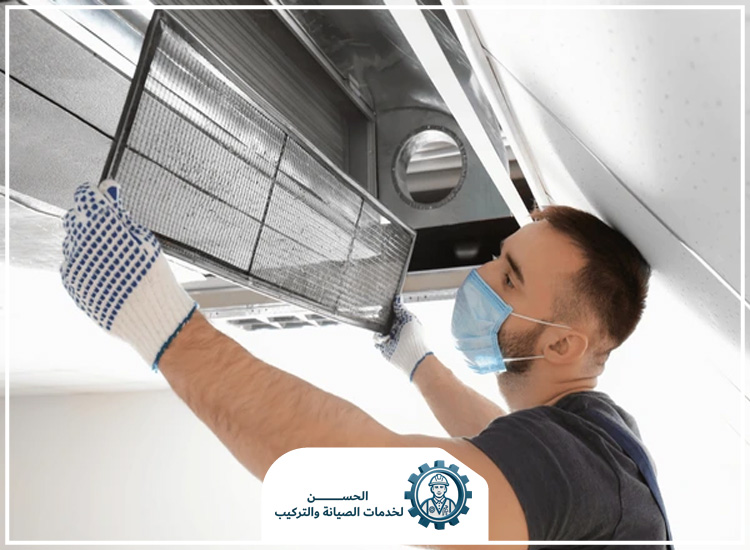 تنظيف دكت المكيفات في دبي