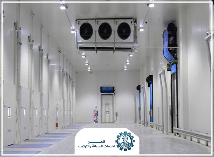 صيانة غرف تبريد وتجميد