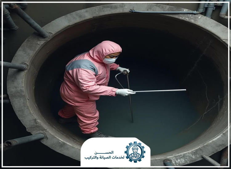 تنظيف خزانات مياه في عجمان