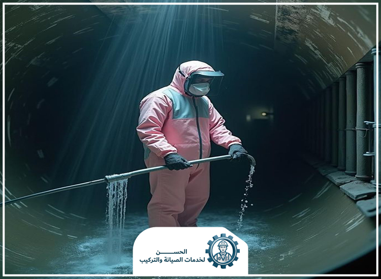 تنظيف خزانات مياه في عجمان