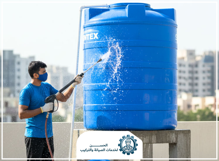 تنظيف خزانات مياه في راس الخيمة