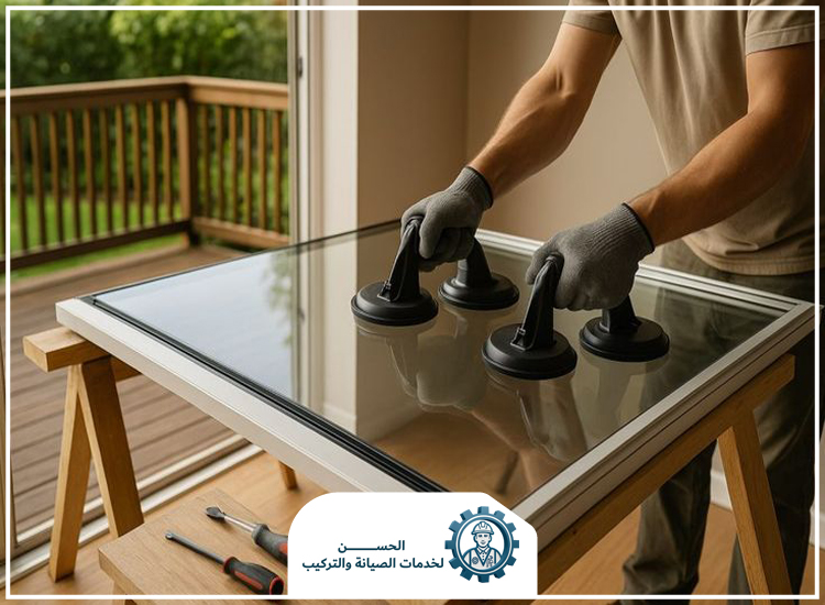 تركيب زجاج في ابوظبي
