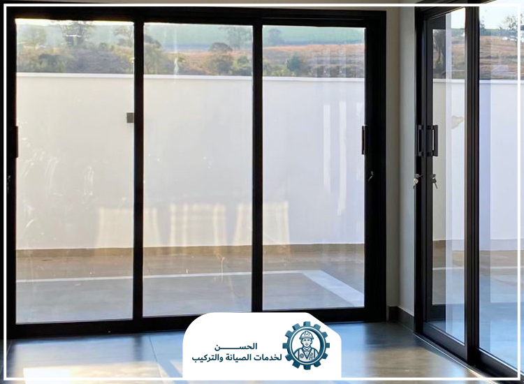 صيانه ابواب زجاج في العين