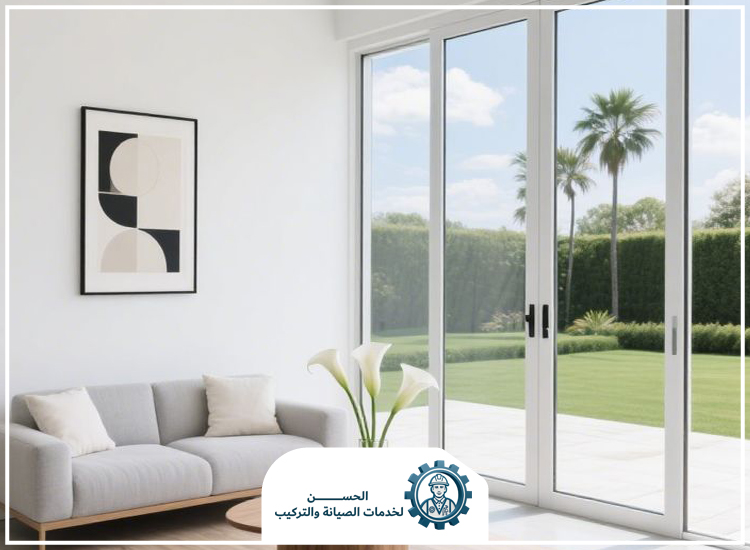 صيانه ابواب زجاج في العين