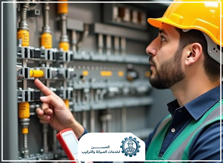 كهربائي في العين