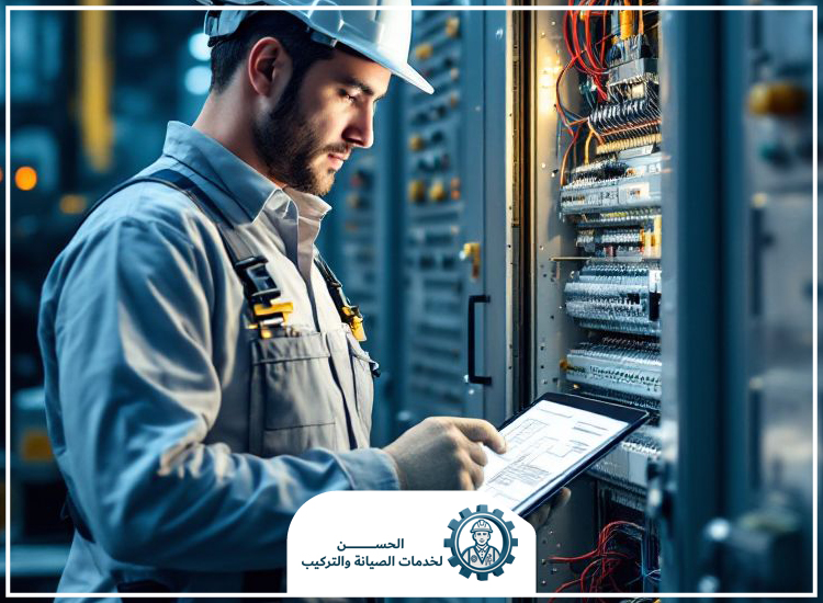 كهربائي في العين